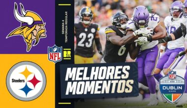 SEMANA 4 | Minnesota Vikings vs Pittsburgh Steelers | Melhores Momentos | NFL 2025