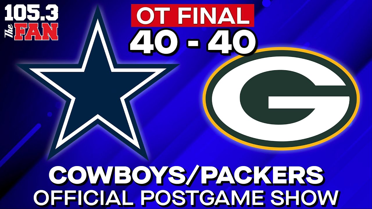 Cowboys 40, Packers 40: Official Dallas Cowboys Postgame Show