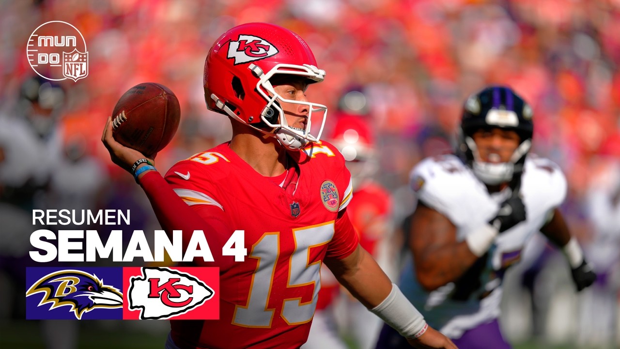 Baltimore Ravens vs. Kansas City Chiefs | Resumen NFL en español - Semana 4 | NFL Highlights 2025