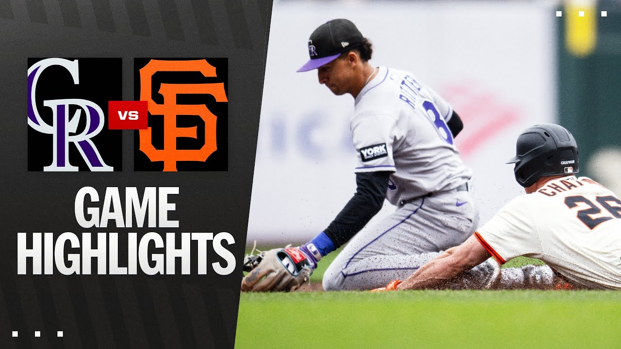 Rockies vs. Giants Game Highlights (9/28/25) | MLB Highlights
