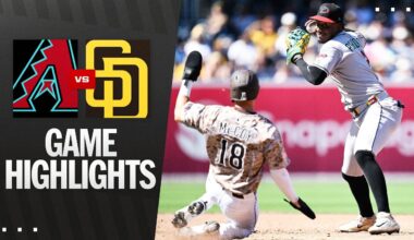 D-backs vs. Padres Game Highlights (9/28/25) | MLB Highlights