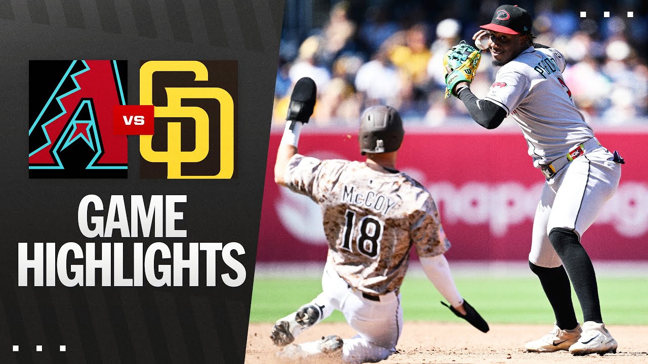 D-backs vs. Padres Game Highlights (9/28/25) | MLB Highlights