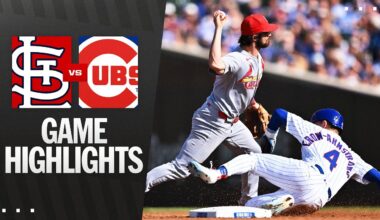 Cardinals vs. Cubs Game Highlights (9/28/25) | MLB Highlights