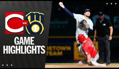 Reds vs. Brewers Game Highlights (9/28/25) | MLB Highlights