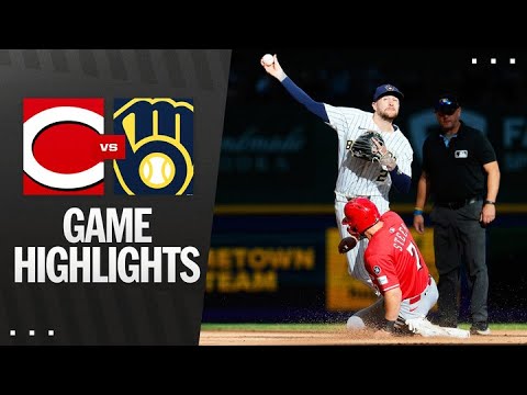 Reds vs. Brewers Game Highlights (9/28/25) | MLB Highlights