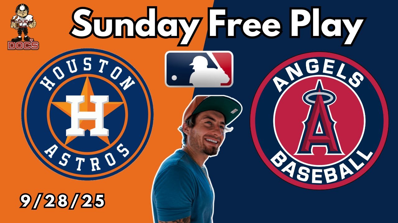 MLB Picks and Predictions - Houston Astros vs Los Angeles Angels, 9/28/25 | Griffin Murphy Picks