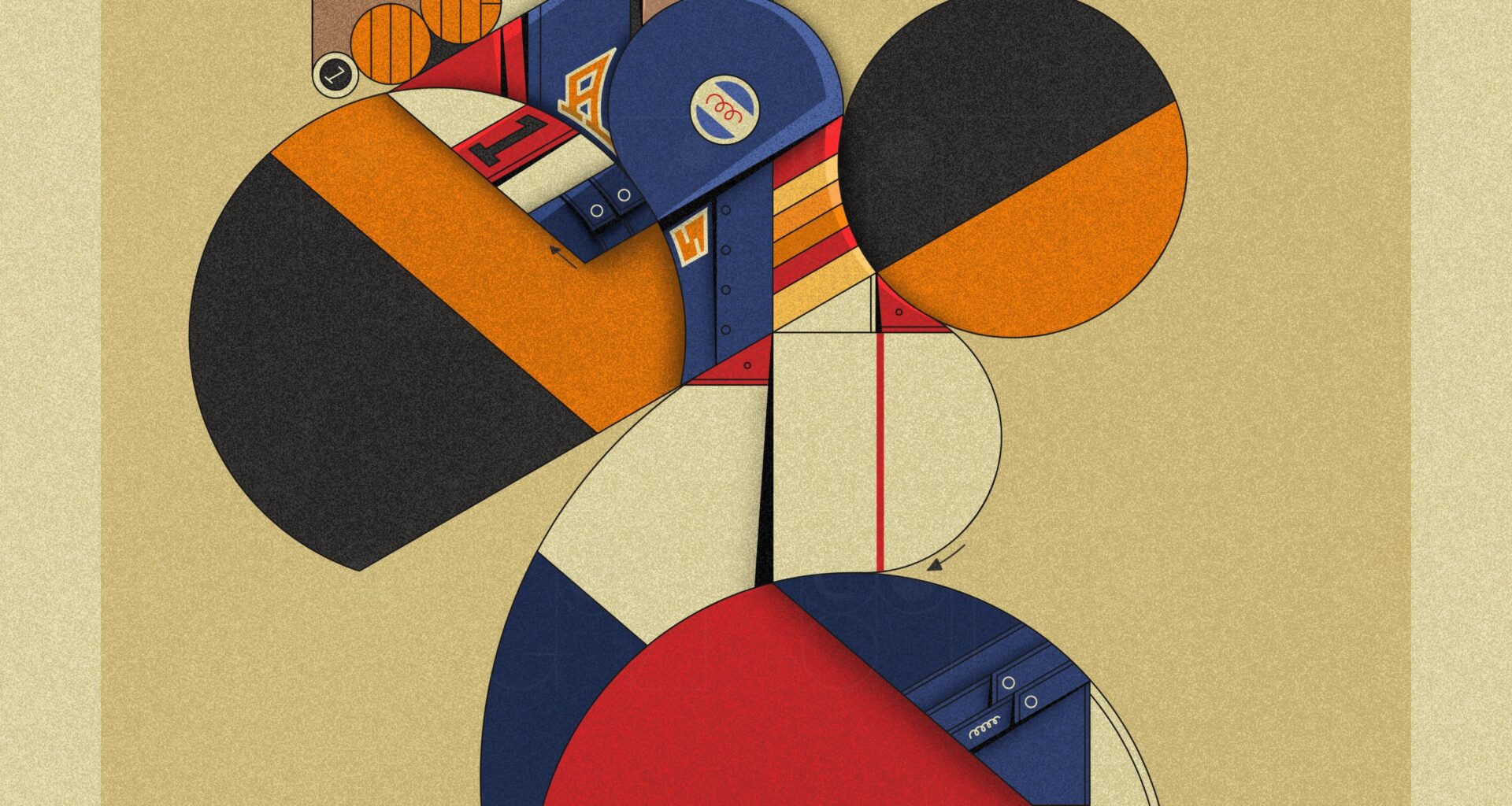 Almost the last game of the regular season and just finished a piece on “the Captain”, Correa titled—funnily enough—Return of the Captain. As always, it’s done in my own early 20th-century art and architectural movement influenced style. As always love to hear your thoughts, positive or negative!