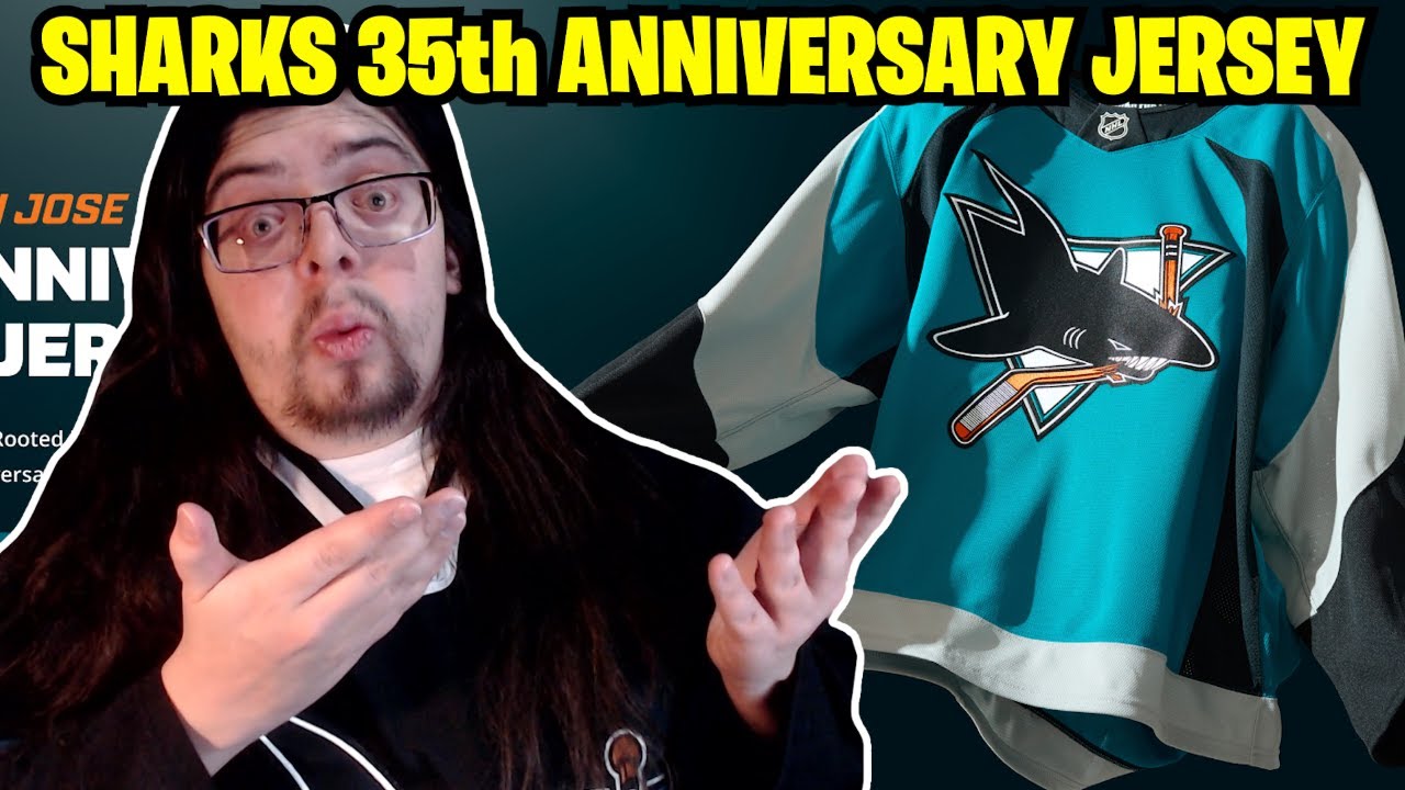 San Jose Sharks Reveal NEW 35th Anniversary Jersey!