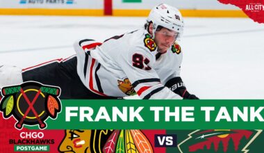 Frank Nazar Was a TANK As Chicago Blackhawks Take Down Wild! | CHGO Blackhawks POSTGAME Podcast