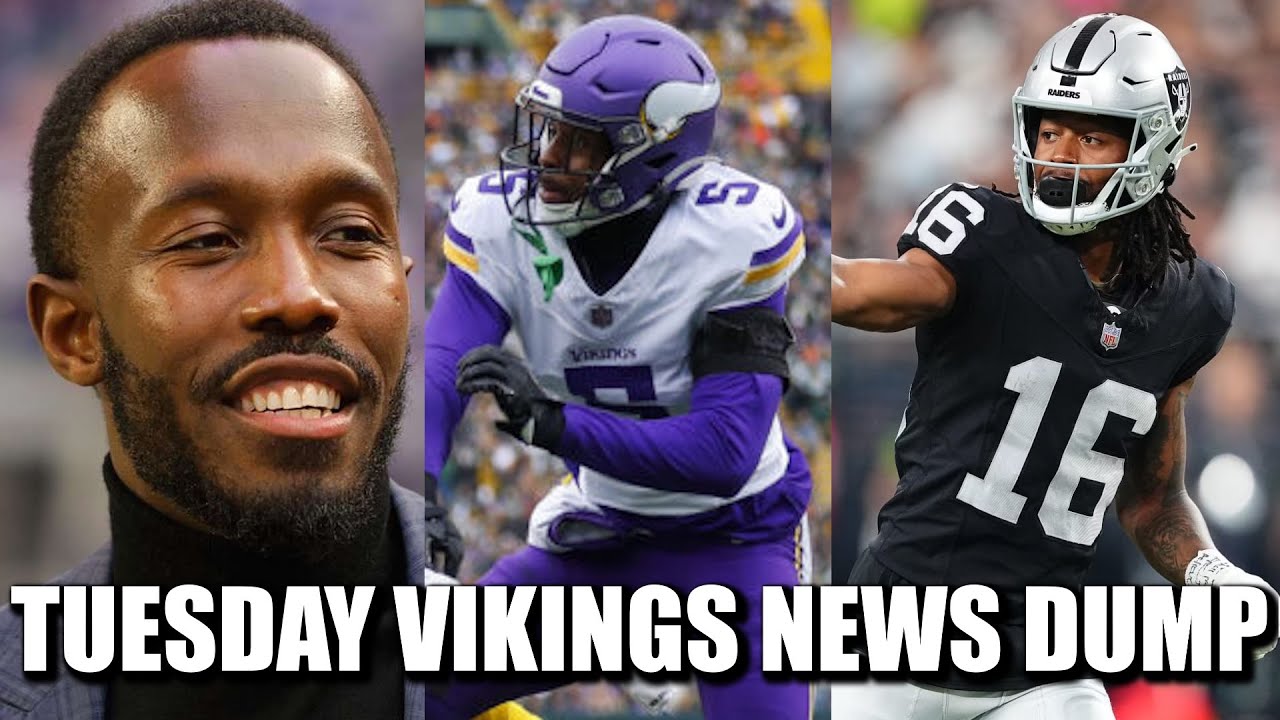 Minnesota Vikings News Dump (8.26.2025) | 53 Man Deadline Today, Blackmon Traded, Jakobi Meyers?