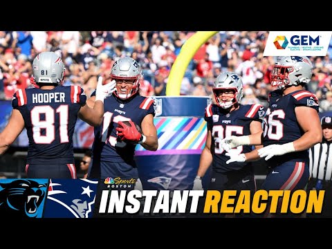 INSTANT REACTION: Patriots 'OVERWHELM' Panthers in huge 42-13 bounce-back win in Week 4 😤