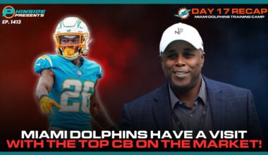 Miami Dolphins Have A Visit With The Top Cornerback On The Market!