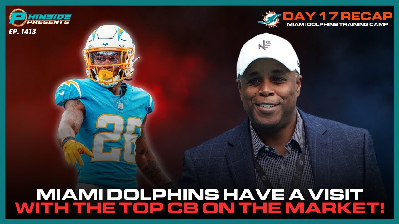 Miami Dolphins Have A Visit With The Top Cornerback On The Market!
