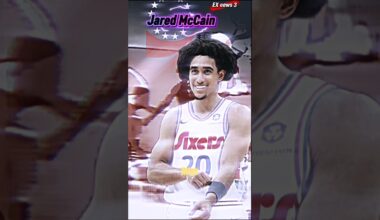 Rookie McCain Suffers Major Setback 😬 #76ers #JaredMcCain