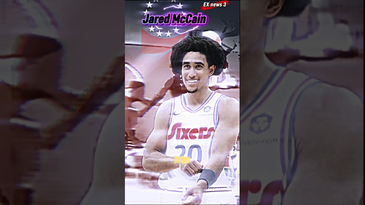 Rookie McCain Suffers Major Setback 😬 #76ers #JaredMcCain