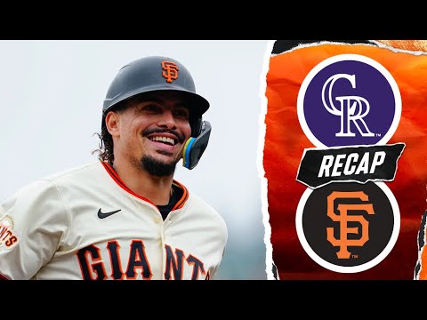 Rockies vs. Giants Game Highlights (9/28/25) | MLB Highlights