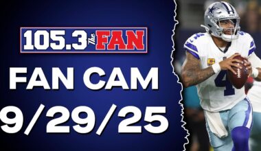 Cowboys’ Offense Put Up 40 In Tie With Packers In Parsons’ Return To DFW | Fan Cam 9/29/25