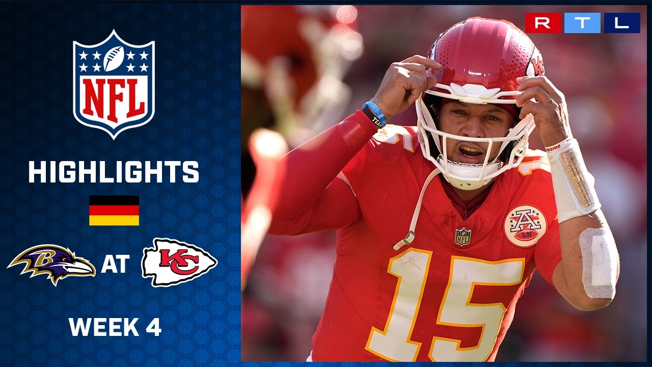 Baltimore Ravens at Kansas City Chiefs | 🇩🇪 NFL Highlights | RTL Sport