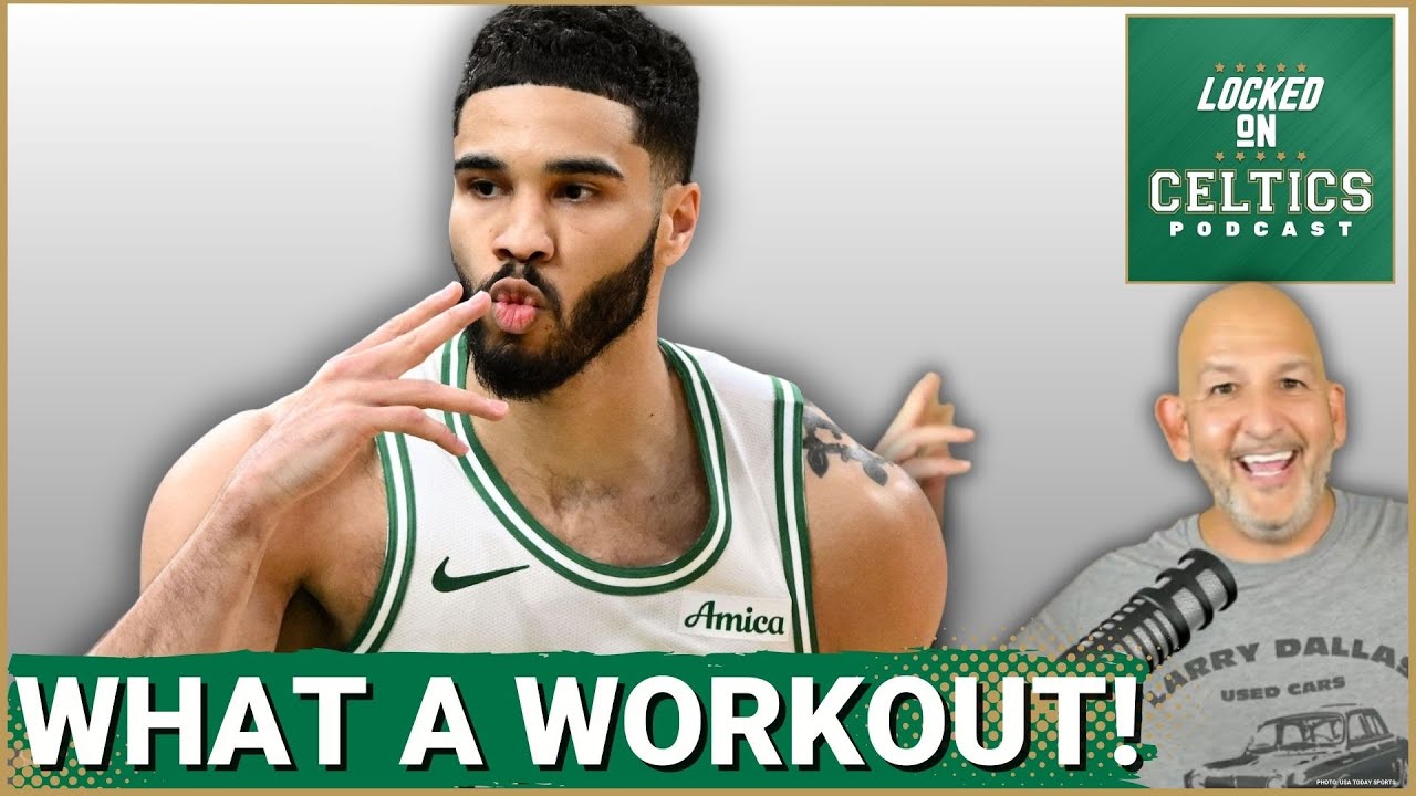 Jayson Tatum's SHOCKING Workout Video STUNS Celtics Nation | Will He Return SOONER Than Expected?