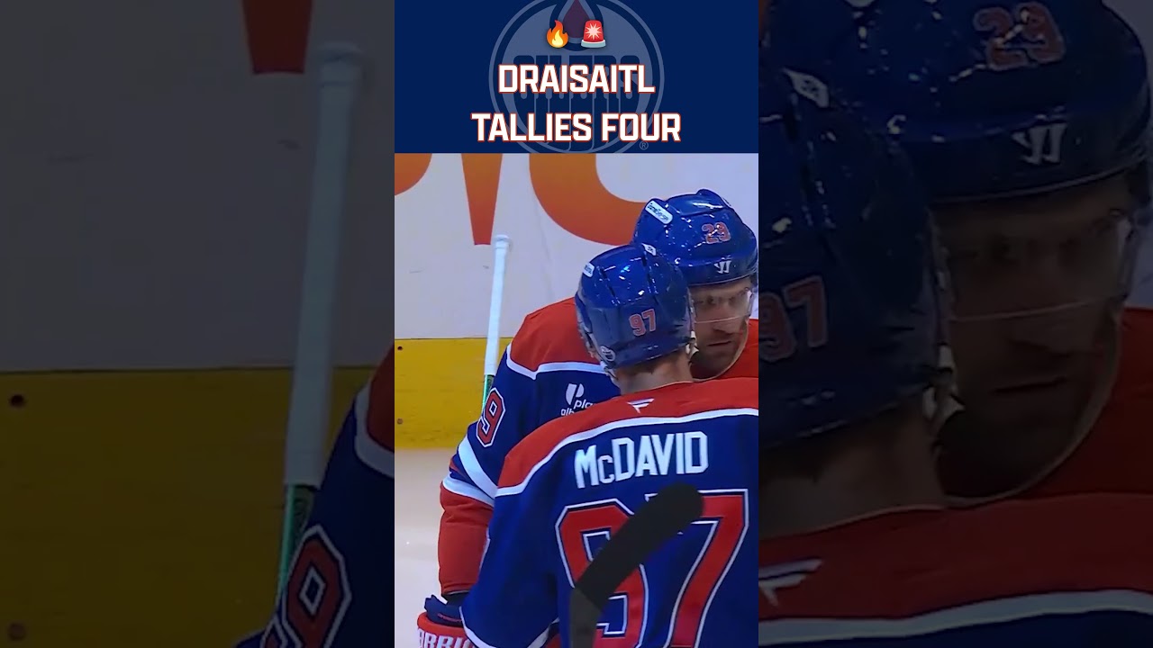 Draisaitl's FOUR-POINT night! 😤