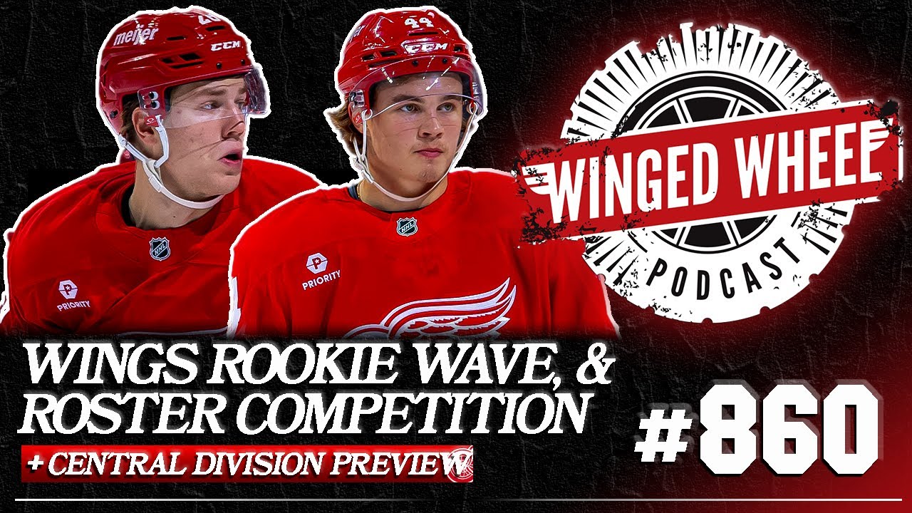 DETROIT'S ROOKIE WAVE & CENTRAL DIVISION PREVIEW - Winged Wheel Podcast - Sept. 28th