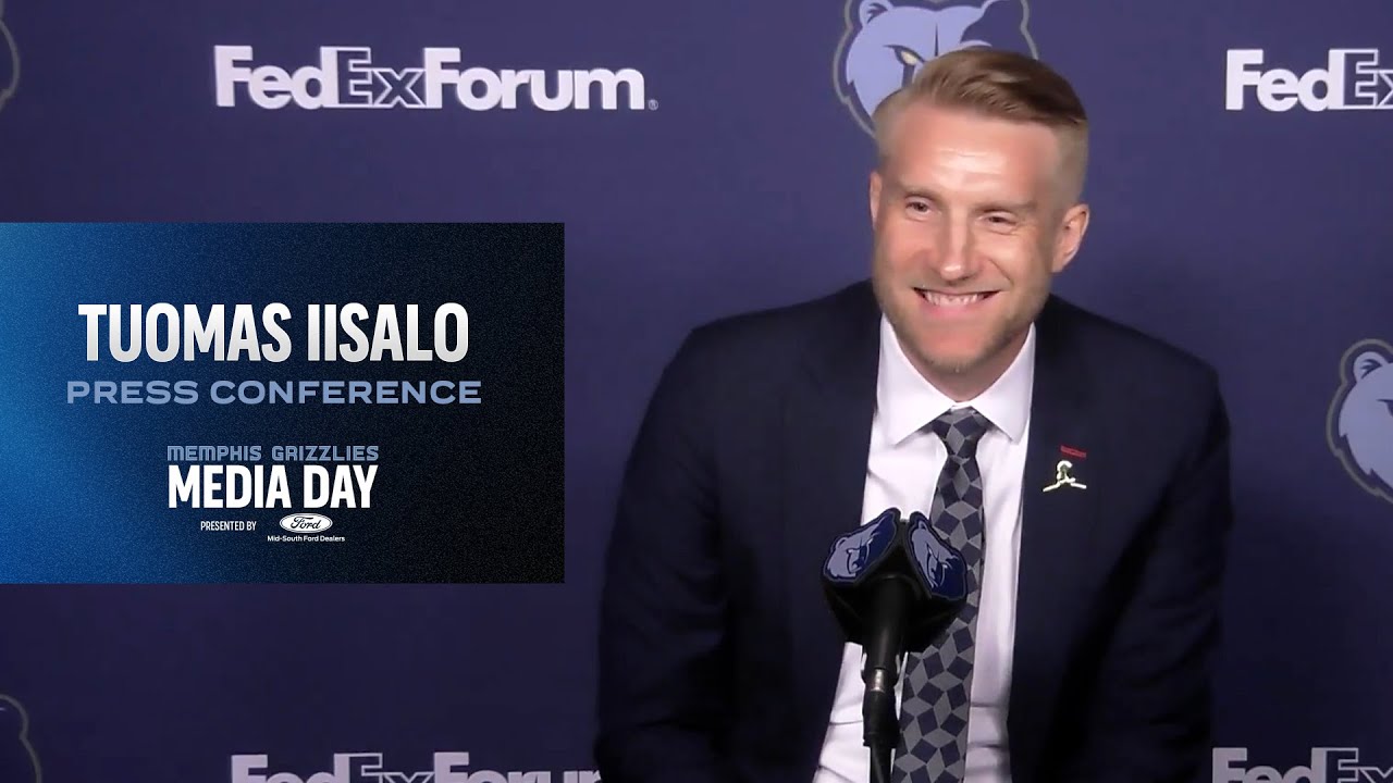 Coach Tuomas Iisalo | Memphis Grizzlies 2025 Media Day