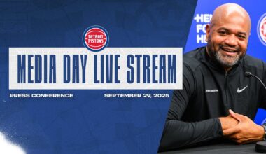 2025 Media Day Press Conferences | Pistons TV