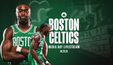 Boston Celtics 2025 Media Day Livestream