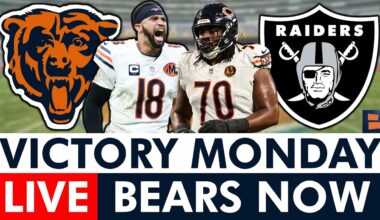 Chicago Bears Now LIVE: More Bears-Raiders Reaction, Injury News To Watch + Braxton Jones Rumors