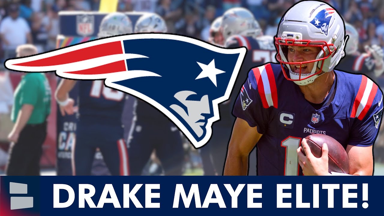 DRAKE MAYE ELITE! New England Patriots Overreaction Monday After NFL Week 4 Win vs. Panthers