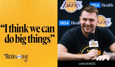 Luka Opens Up About Leadership + Expectations | Lakers Media Day 2025