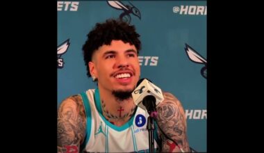 LaMelo Ball Says it’s All about winning NBA Media Day.