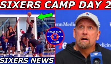 VJ Edgecombe Just STOLE The Show... He COOKED Everyone! | Sixers Training Camp Day 2