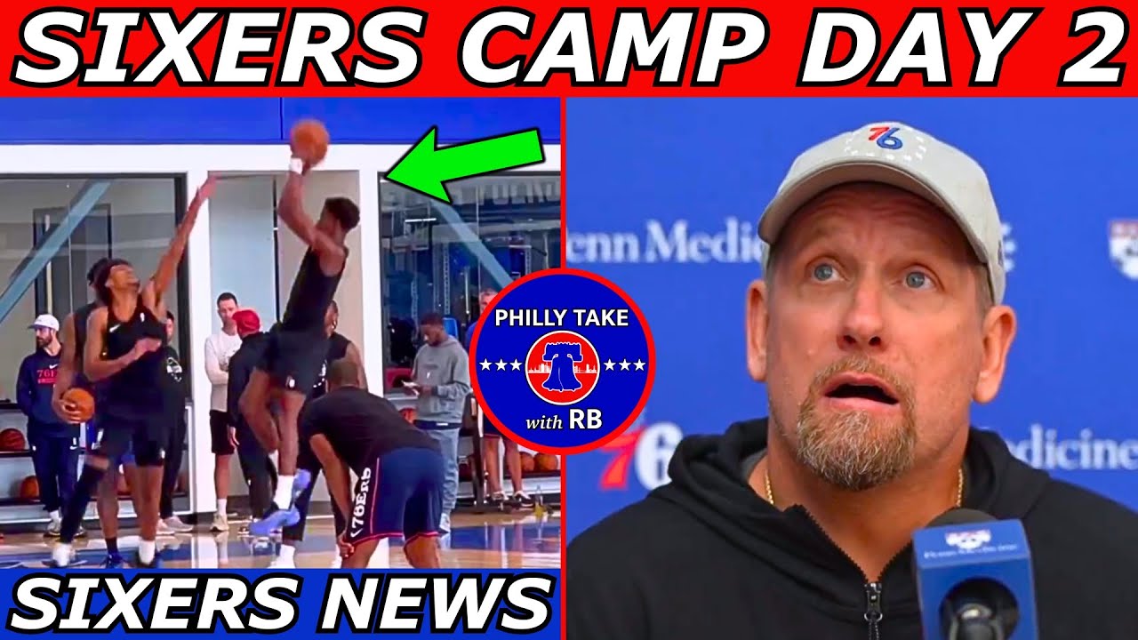 VJ Edgecombe Just STOLE The Show... He COOKED Everyone! | Sixers Training Camp Day 2