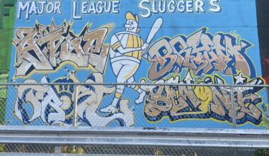 Barrelman mural… in Chicago