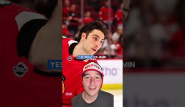 Frank Nazar Hit an Iconic 67 After Scoring for the Chicago Blackhawks!