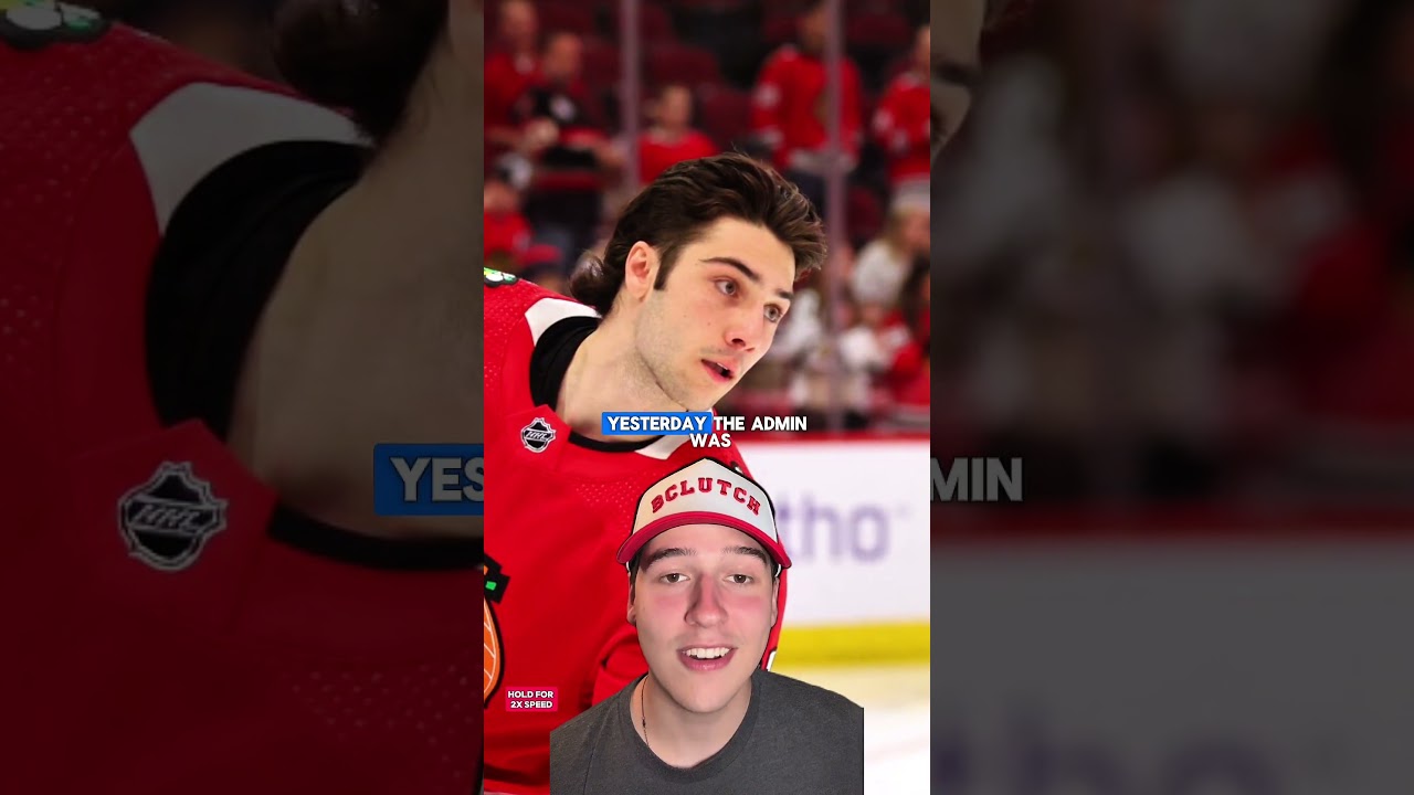 Frank Nazar Hit an Iconic 67 After Scoring for the Chicago Blackhawks!