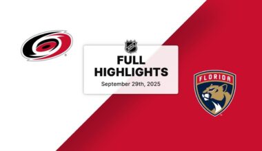 NHL Preseason Highlights | Hurricanes vs. Panthers | September 29, 2025