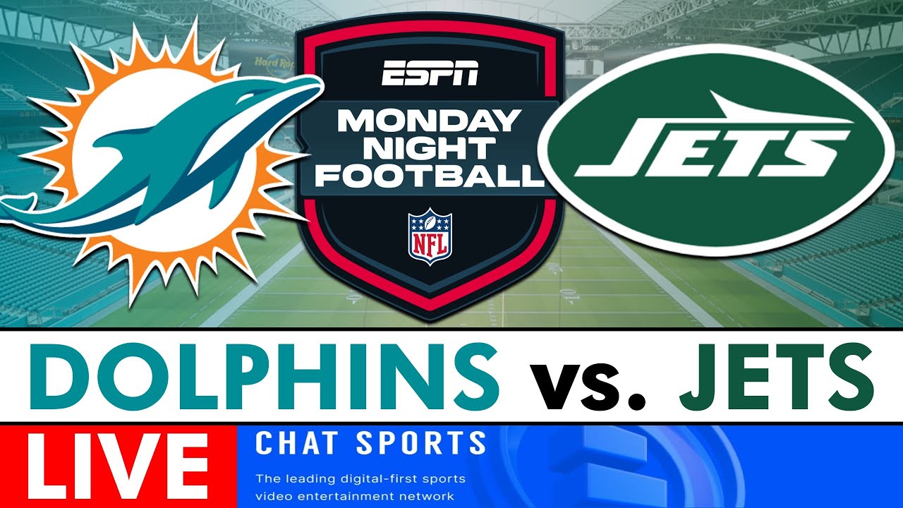 Monday Night Football LIVE Stream: Dolphins vs Jets Watch Party & Analysis, NFL Week 4 On ESPN