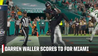 Darren Waller hauls in TD in his Dolphins debut | NFL on ESPN