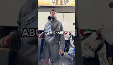 The Sixers arrive in Abu Dhabi 🇦🇪