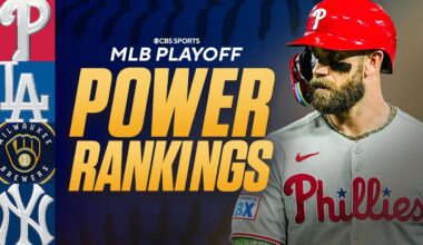 MLB Playoff Power Rankings: Phillies at top heading into playoffs, Reds DEAD LAST