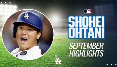 Shohei Ohtani sets career-high with 55th home run, delivers 18 September strikeouts 🐐 | 大谷翔平ハイライト