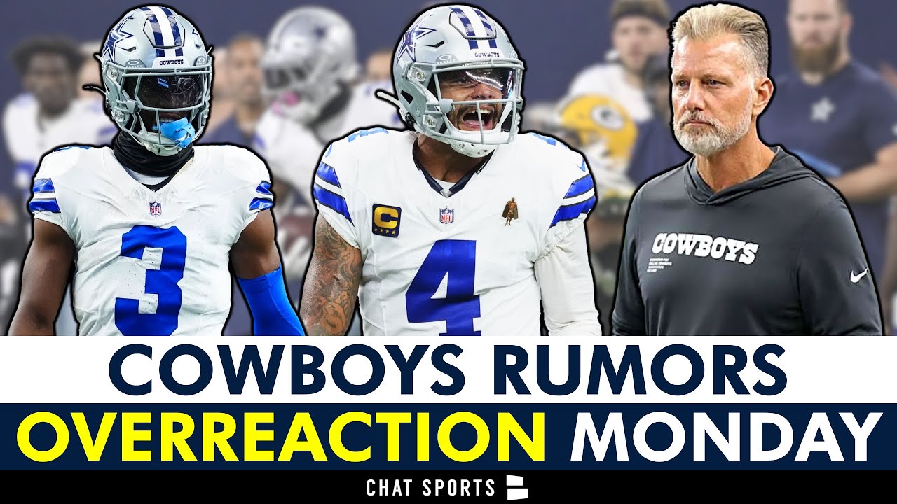 HUGE Cowboys Rumors After Packers Tie: Fire Matt Eberflus? Dak MVP? Pay George Pickens? Trade Time?