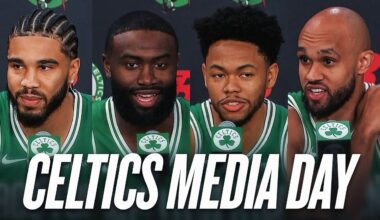 Boston Celtics 2025 Media Day