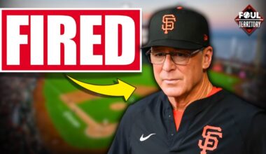 Breaking News: San Francisco Giants Fire Manager Bob Melvin