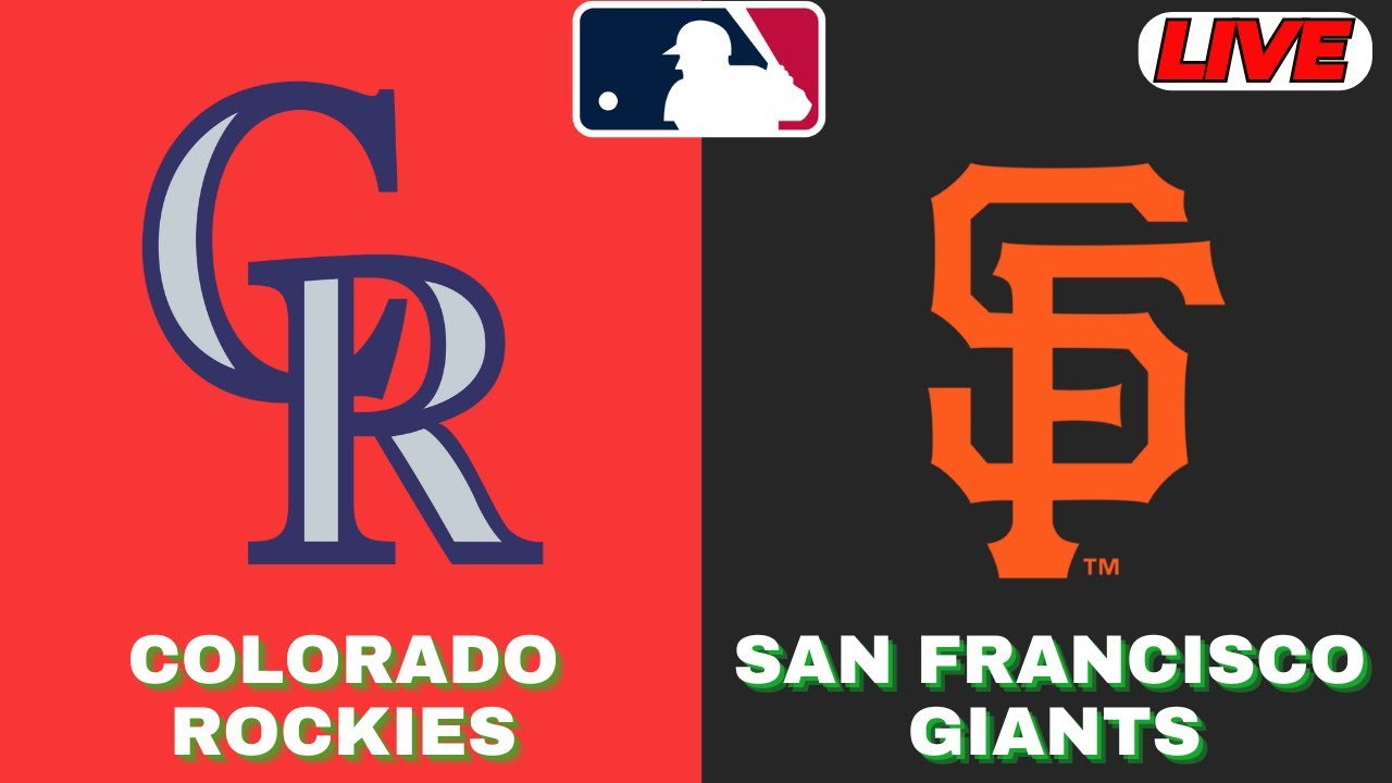 Colorado Rockies Vs San Francisco Giants | MLB 2025 | MLB Live Baseball Score | 09/29/2025