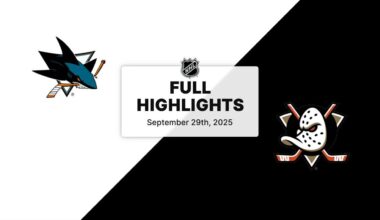 NHL Highlights | Sharks vs. Ducks | September 29, 2025