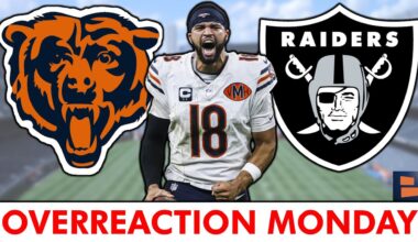 Chicago Bears OVERREACTIONS After Win vs. Raiders: Caleb Williams Clutch Gene + More Takeaways