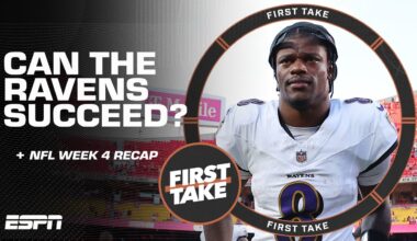 Kansas City was EATING UP the Baltimore Ravens - Damien Woody + NFL overview | First Take
